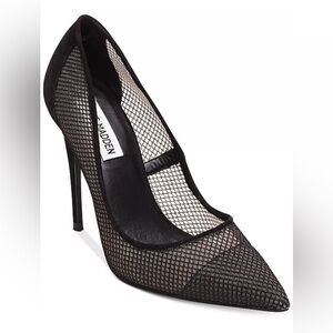 Steve Madden Darling Fishnet Stiletto Pumps – Size 8